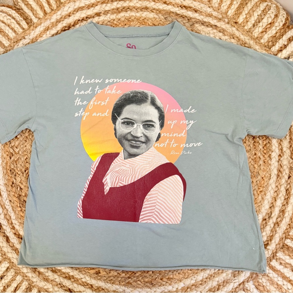 🌾 Sage‎ Green Rosa Parks Short Sleeve T-Shirt